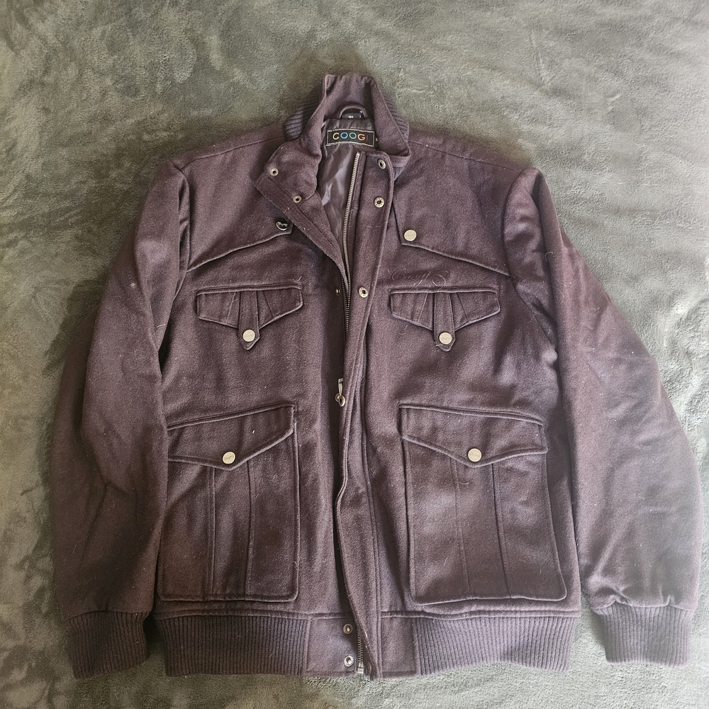 COOGI Men's Deep Brown Field Jacket